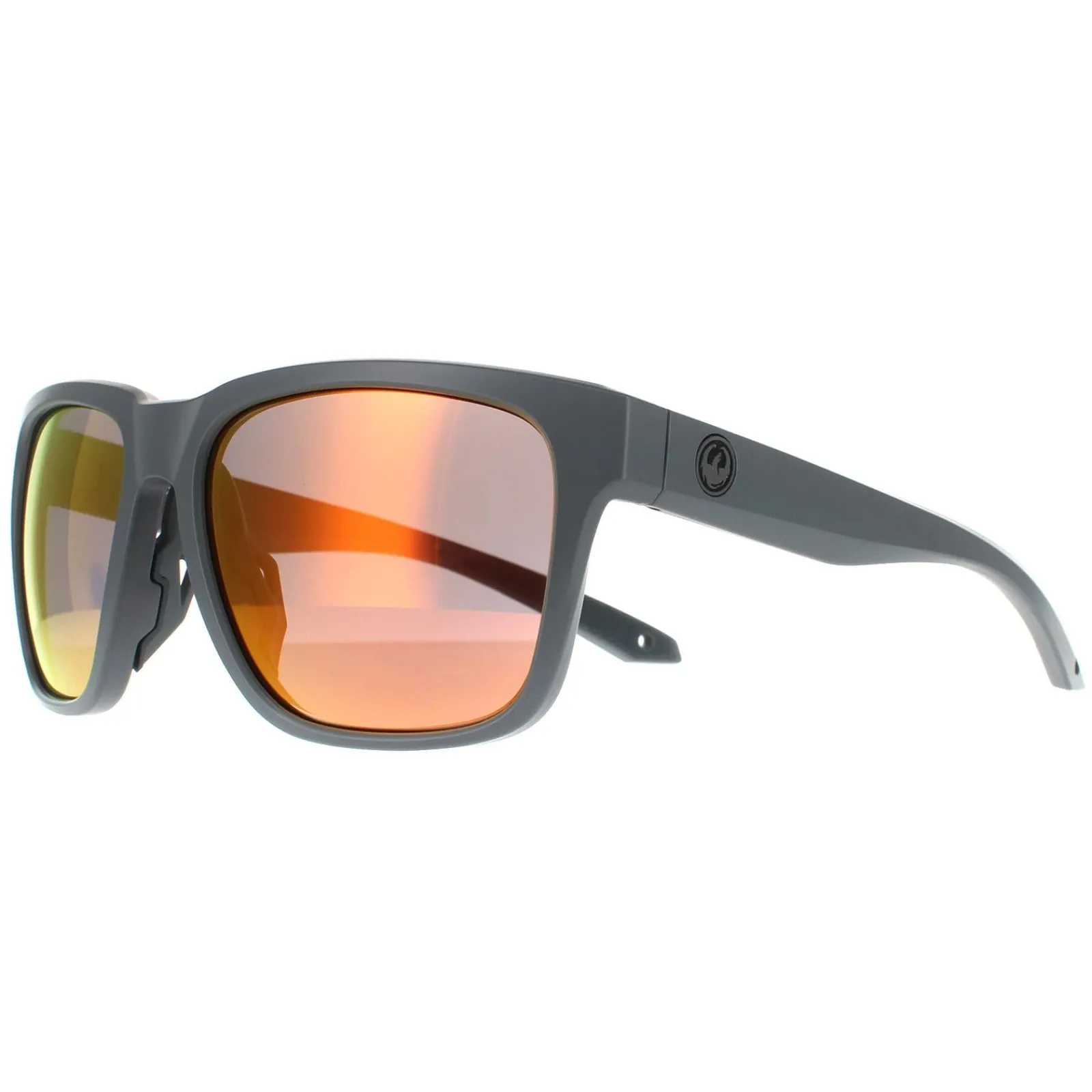 Dragon Polarised^Sunglasses Mariner X 41090-035 Matte Grey Lumalens Orange Ion P