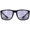 Dragon Square^Sunglasses Melee 40722-001 Shiny Black Smoke