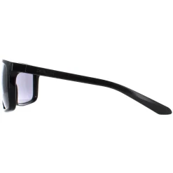 Dragon Square^Sunglasses Melee 40722-001 Shiny Black Smoke