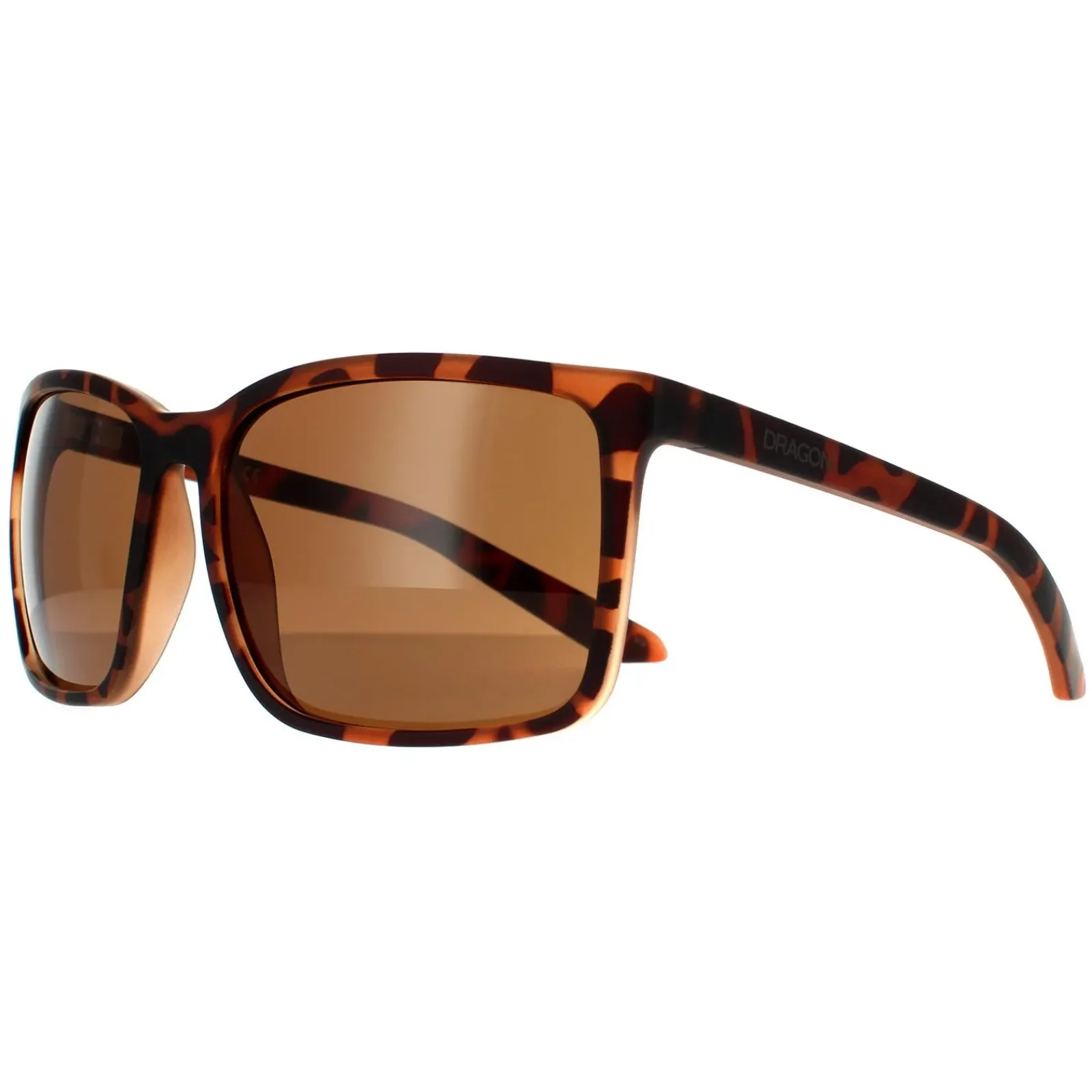 Dragon Square^Sunglasses Montage 40734-246 Matte Tortoise Bronze