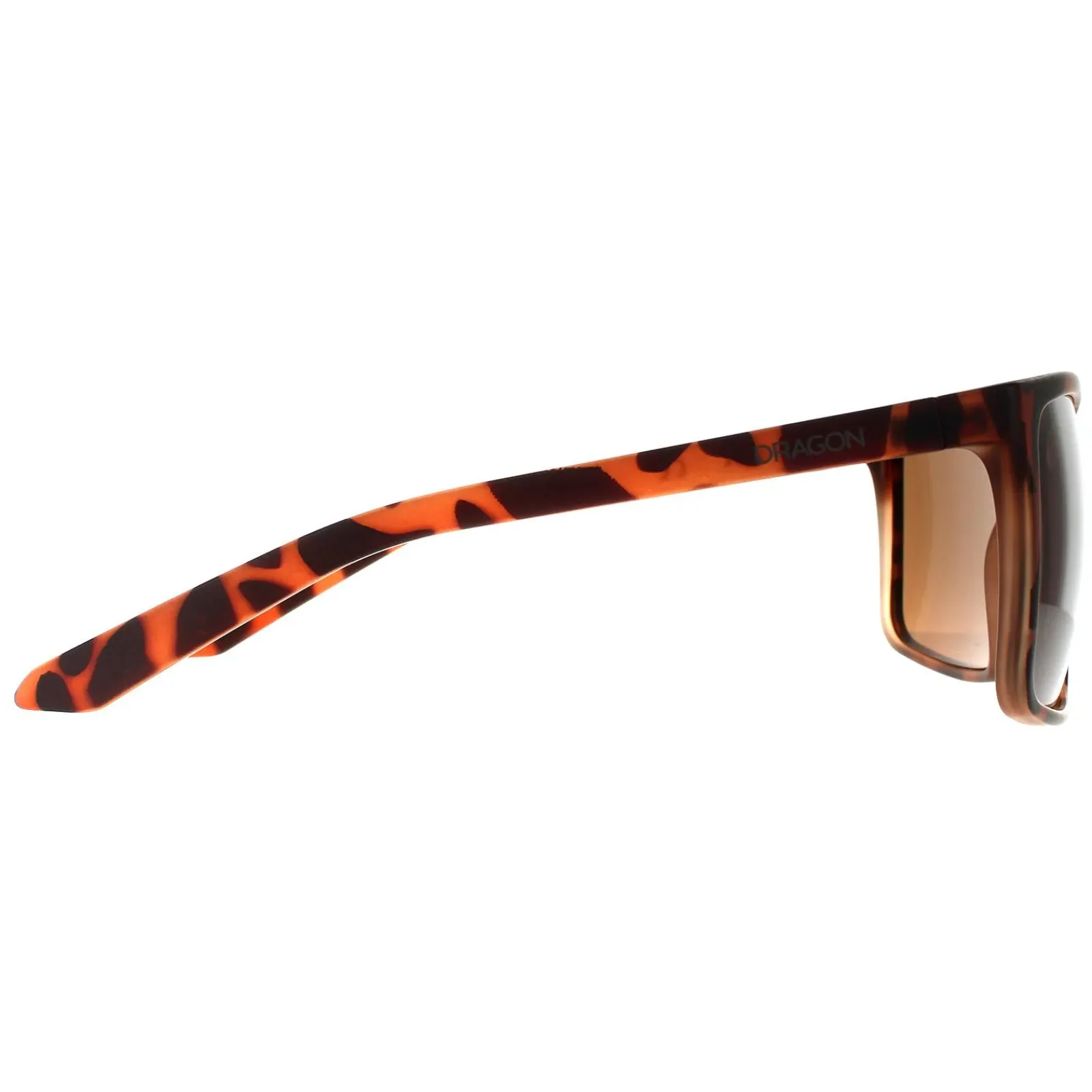 Dragon Square^Sunglasses Montage 40734-246 Matte Tortoise Bronze
