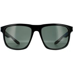 Dragon Polarised^Sunglasses Sesh 41239-001 Shiny Black Lumalens Smoke Polarized