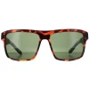 Dragon Square^Sunglasses Space 41053-246 Shiny Dark Tortoise G15 Green
