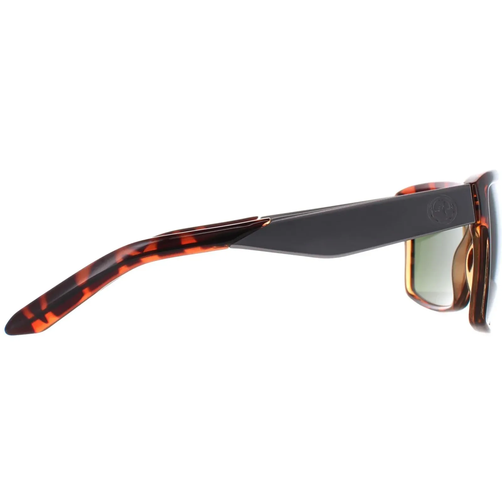 Dragon Square^Sunglasses Space 41053-246 Shiny Dark Tortoise G15 Green