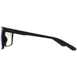 Dragon Rectangle^Sunglasses Sparrow 48088-003 Matte Black Lumalens Blue Ionized