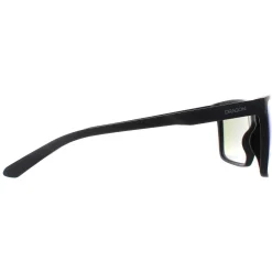Dragon Rectangle^Sunglasses Sparrow 48088-003 Matte Black Lumalens Blue Ionized