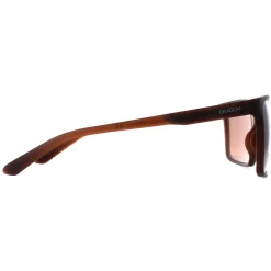 Dragon Rectangle^Sunglasses Sparrow 47613-208 Matte Brown Lumalens Brown
