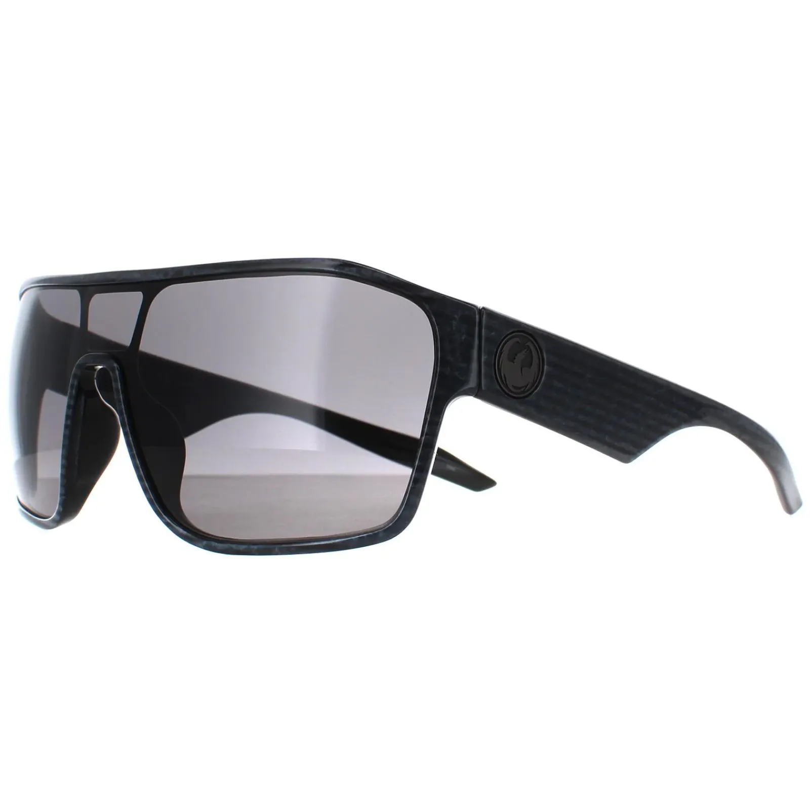 Dragon Square^Sunglasses Tolm 41991-015 Coal Lumalens Smoke