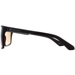 Dragon Rectangle|Rectangle^Sunglasses Vinyl 45004-234 Teak Wood Lumalens Brown