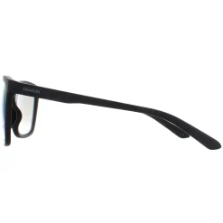 Dragon Rectangle^Sunglasses Wilder 46689-003 Matte Black Lumalens Blue Ionized
