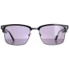 Duck and Cover Semi Rimless^Sunglasses DCS019 C1 Black Grey