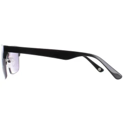 Duck and Cover Semi Rimless^Sunglasses DCS019 C1 Black Grey