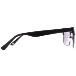 Duck and Cover Semi Rimless^Sunglasses DCS019 C1 Black Grey