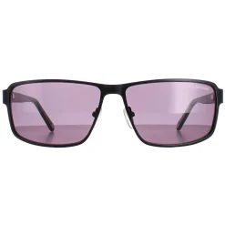 Duck and Cover Rectangle^Sunglasses DCS022 C1 Black Grey