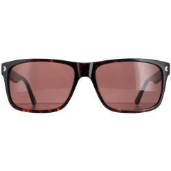 Duck and Cover Rectangle^Sunglasses DCS026 C2 Havana Brown