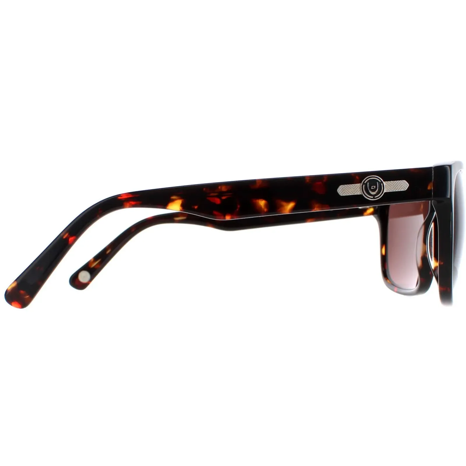 Duck and Cover Rectangle^Sunglasses DCS026 C2 Havana Brown