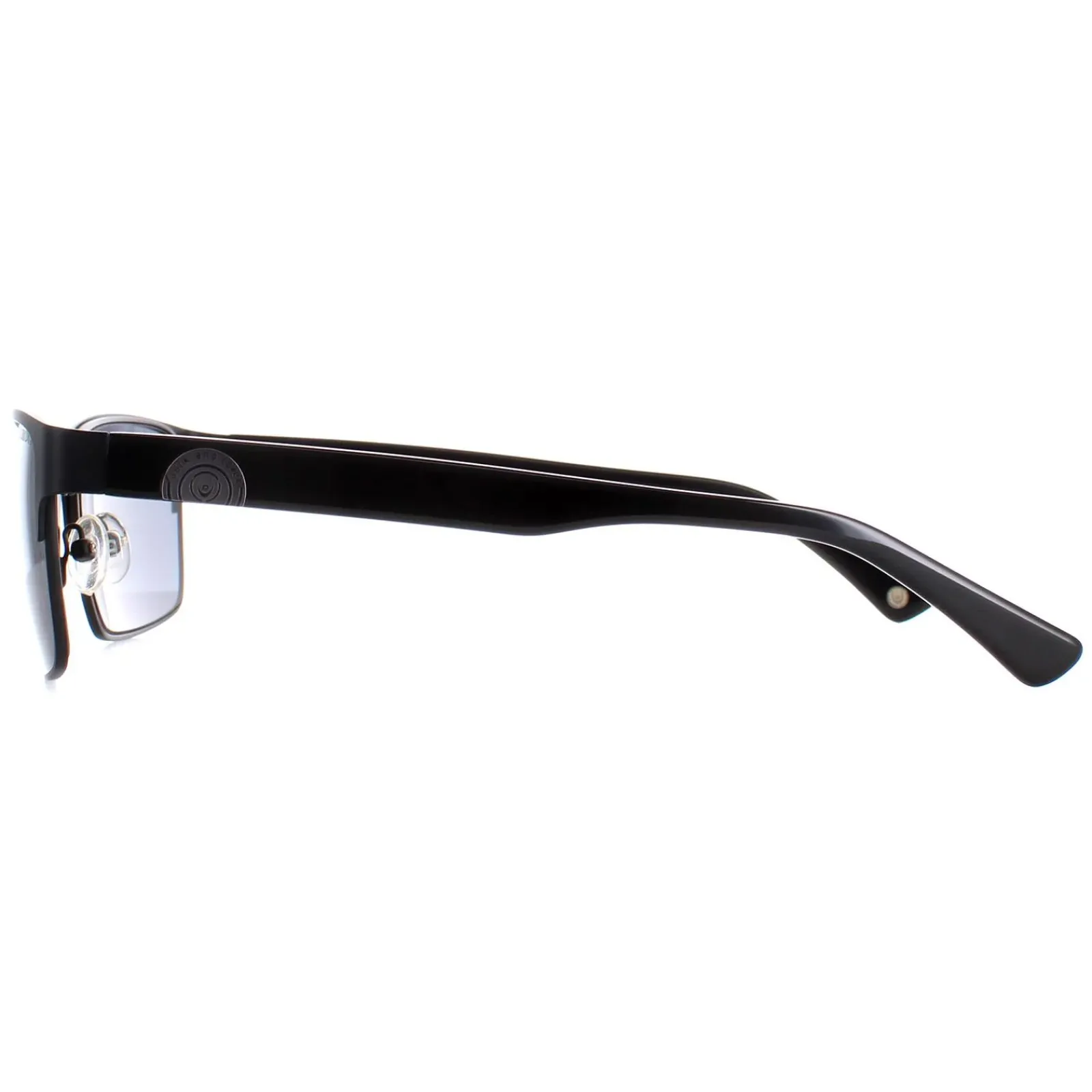 Duck and Cover Rectangle^Sunglasses DCS030 C1 Black Grey