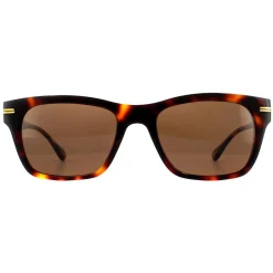 Dunhill Polarised^Sunglasses SDH014 748P Matt Dark Havana Brown Polarized