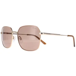 Elle Square^Sunglasses 14911 BE Beige Brown