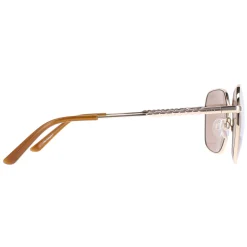 Elle Square^Sunglasses 14911 BE Beige Brown