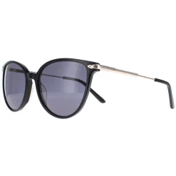 Elle Cat-Eye^Sunglasses 14912 BK Black Grey