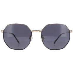 Elle Square^Sunglasses 14909 BK Black Grey