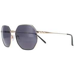 Elle Square^Sunglasses 14909 BK Black Grey