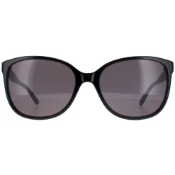 Elle Square^Sunglasses 14888 BK Black Grey