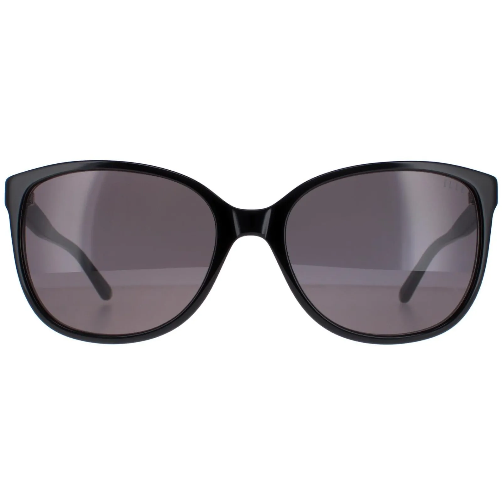 Elle Square^Sunglasses 14888 BK Black Grey