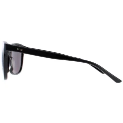 Elle Square^Sunglasses 14888 BK Black Grey