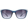 Elle Cat-Eye^Sunglasses 14880 BL Blue Grey Gradient