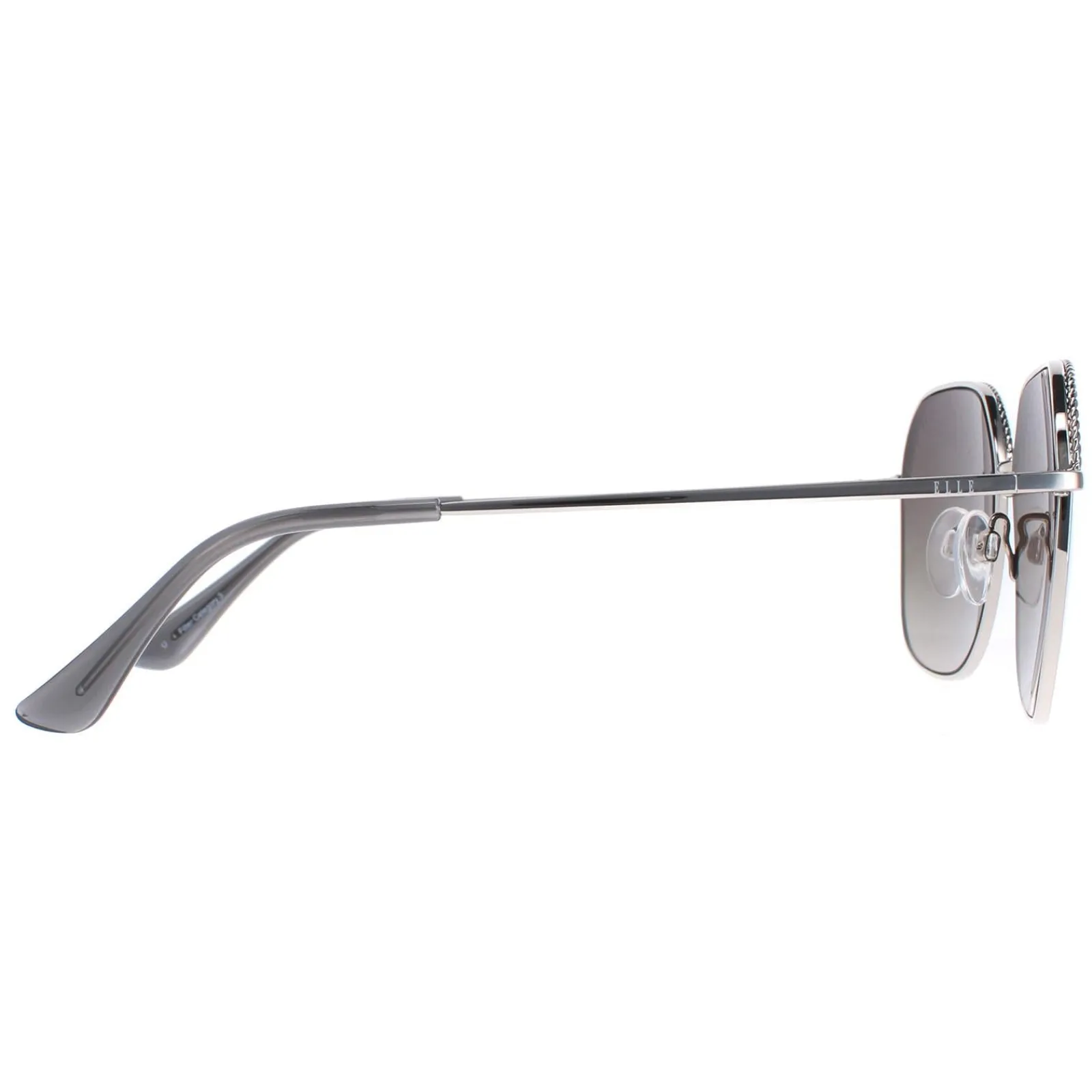 Elle Square^Sunglasses 14906 SI Silver Grey Gradient