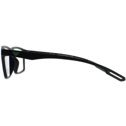 Emporio Armani Rectangle^Glasses Frames EA4189U 50011W Matte Black Men