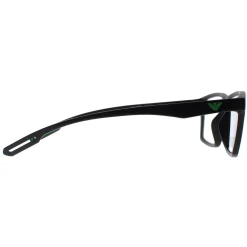 Emporio Armani Rectangle^Glasses Frames EA4189U 50011W Matte Black Men