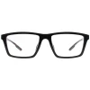 Emporio Armani Rectangle^Glasses Frames EA4189U 50171W Shiny Black Men