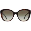 Emporio Armani Butterfly^Sunglasses EA4214U 60608E Shiny Havana Red Green Gradie