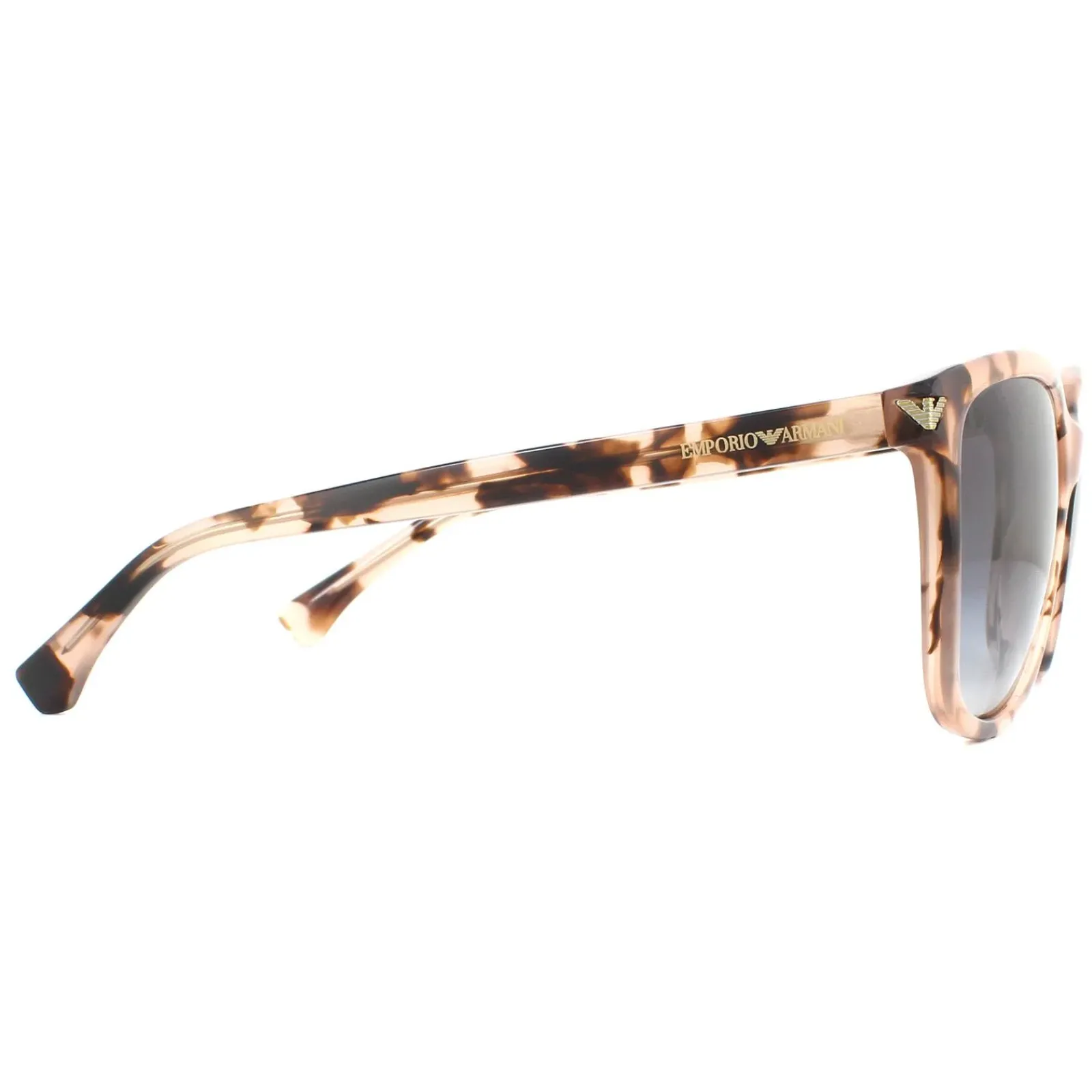 Emporio Armani Rectangle^Sunglasses EA4060 57668G Pink Havana Blue Gradient