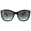 Emporio Armani Rectangle^Sunglasses 4060 5017/8G Black Grey Gradient
