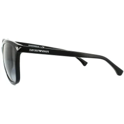 Emporio Armani Rectangle^Sunglasses 4060 5017/8G Black Grey Gradient