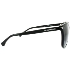 Emporio Armani Rectangle^Sunglasses 4060 5017/8G Black Grey Gradient