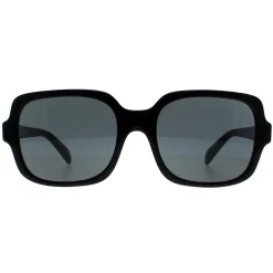 Emporio Armani Square^Sunglasses EA4195 501787 Shiny Black Dark Grey