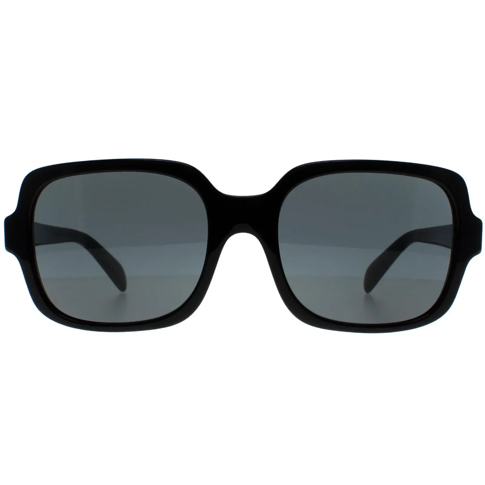 Emporio Armani Square^Sunglasses EA4195 501787 Shiny Black Dark Grey