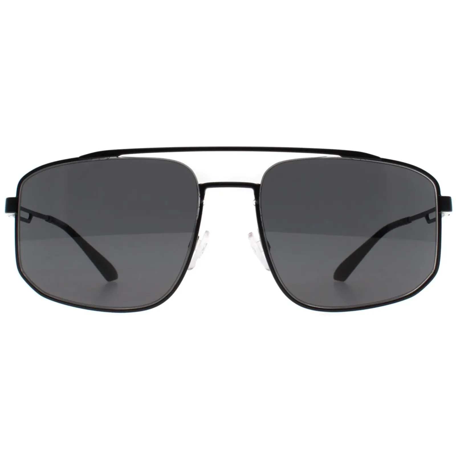 Emporio Armani Aviator^Sunglasses EA2139 300187 Matte Black Dark Grey
