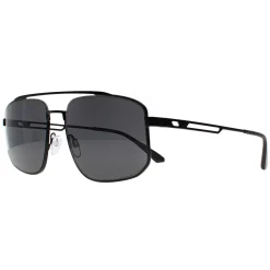 Emporio Armani Aviator^Sunglasses EA2139 300187 Matte Black Dark Grey