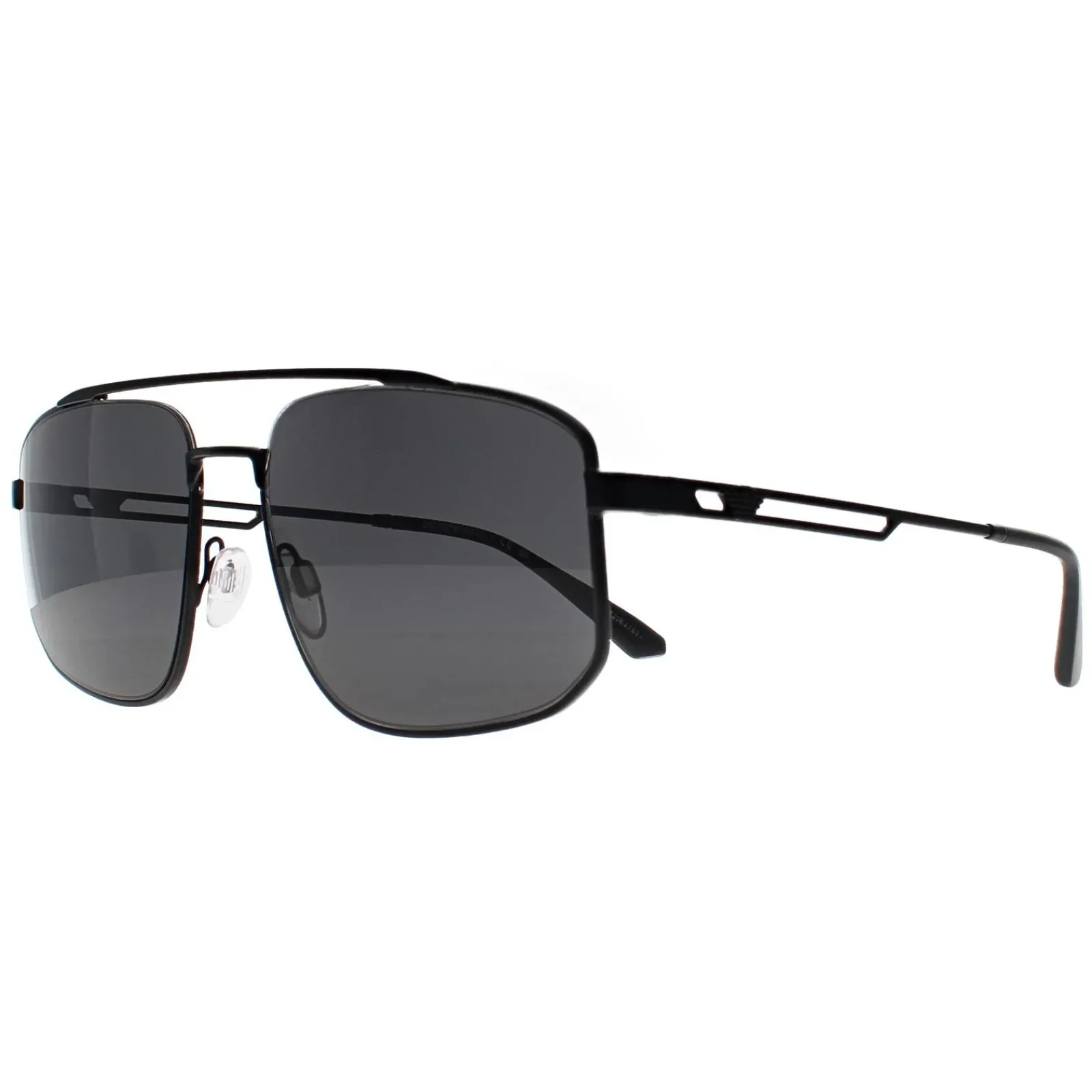 Emporio Armani Aviator^Sunglasses EA2139 300187 Matte Black Dark Grey