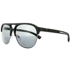 Emporio Armani Polarised^Sunglasses 4077 5063/81 Black Rubber Grey Polarized