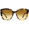 Emporio Armani Butterfly^Sunglasses EA4214U 60593B Shiny Yellow Havana Light Bro