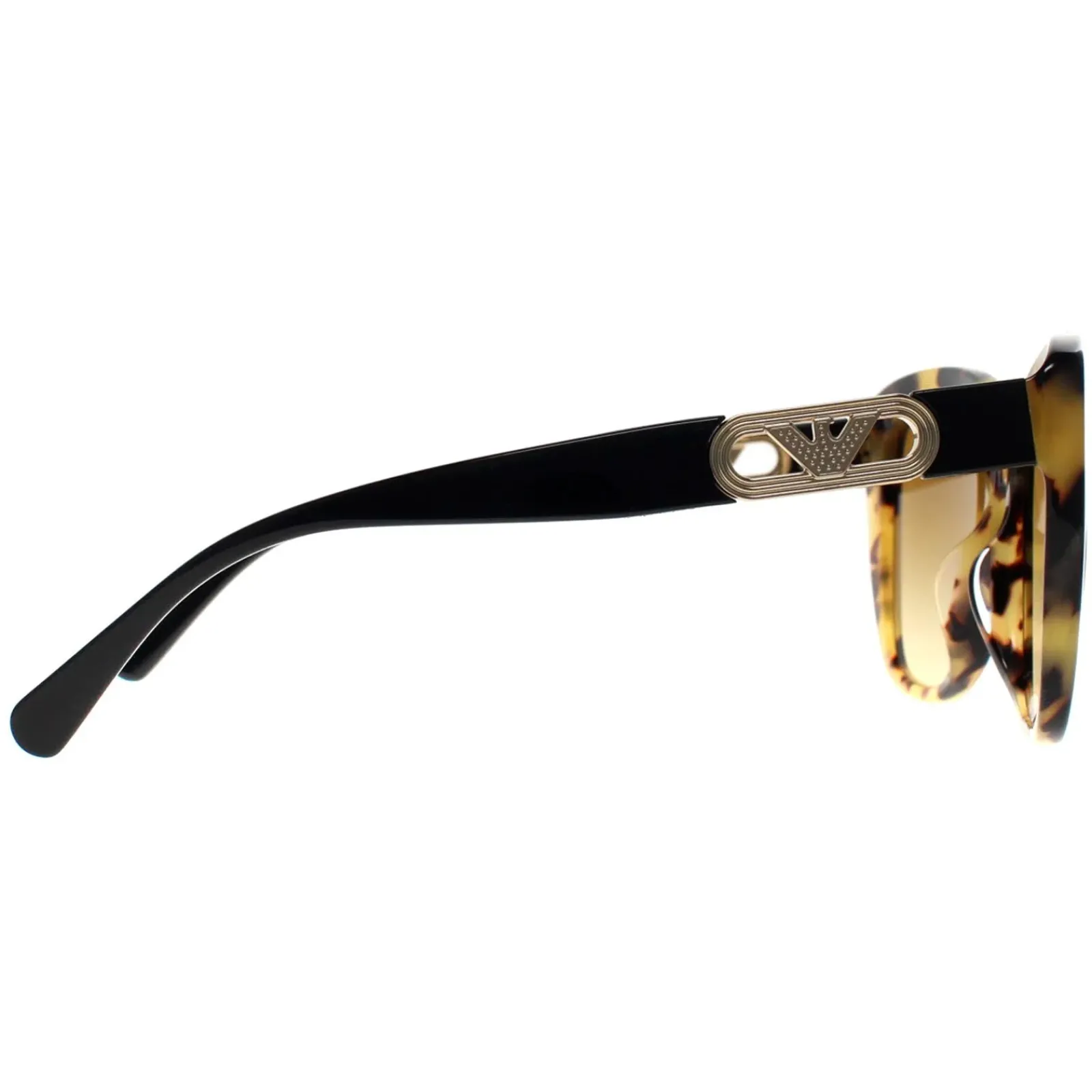 Emporio Armani Butterfly^Sunglasses EA4214U 60593B Shiny Yellow Havana Light Bro