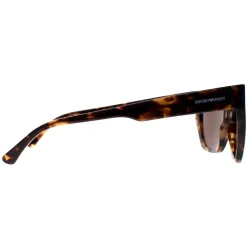 Emporio Armani Cat-Eye^Sunglasses EA4176 502573 Shiny Brown Havana Brown