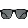 Emporio Armani Rectangle^Sunglasses EA4182U 500187 Matte Black Dark Grey
